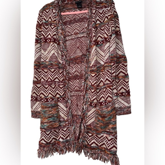 New Directions Open Front Cardigan - Picture 4 of 9